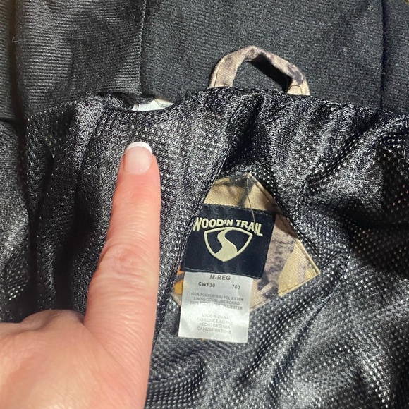 Wood’N Trail Camo Hunting Jacket Full Zip Mens Medium - Picture 11 of 11